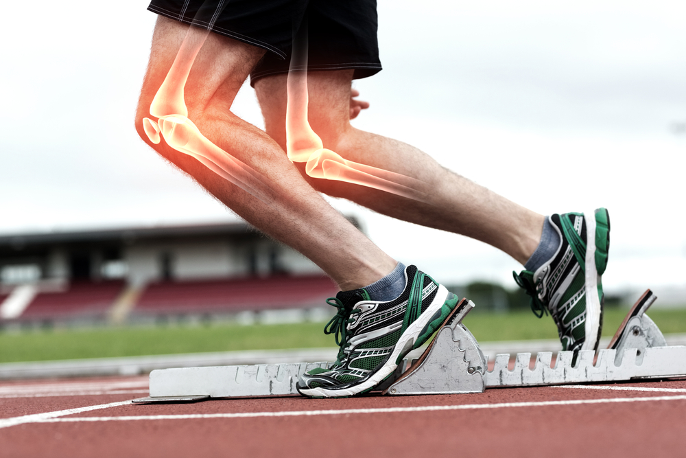 Bolest kostí - nohy atleta